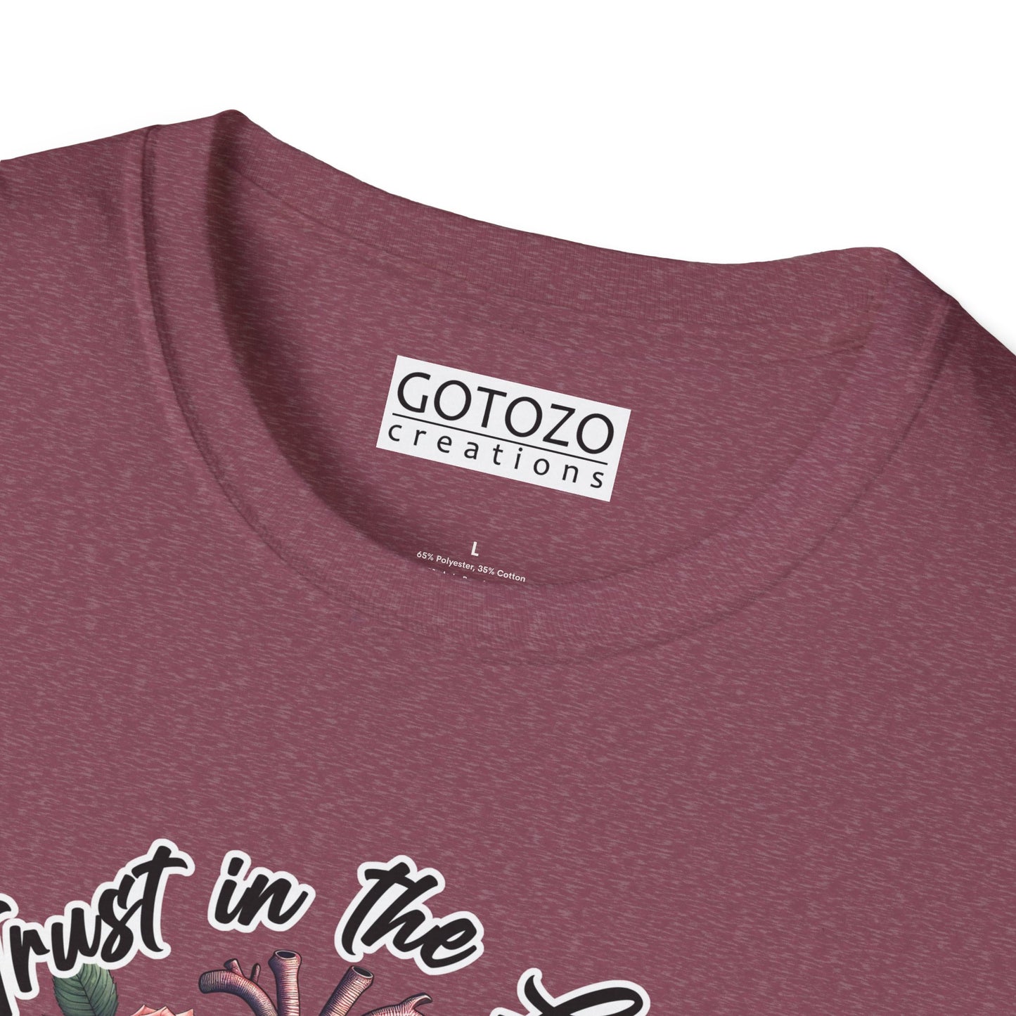 TRUST IN THE LORD WITH ALL YOUR HEART Tee-Shirt NEW!