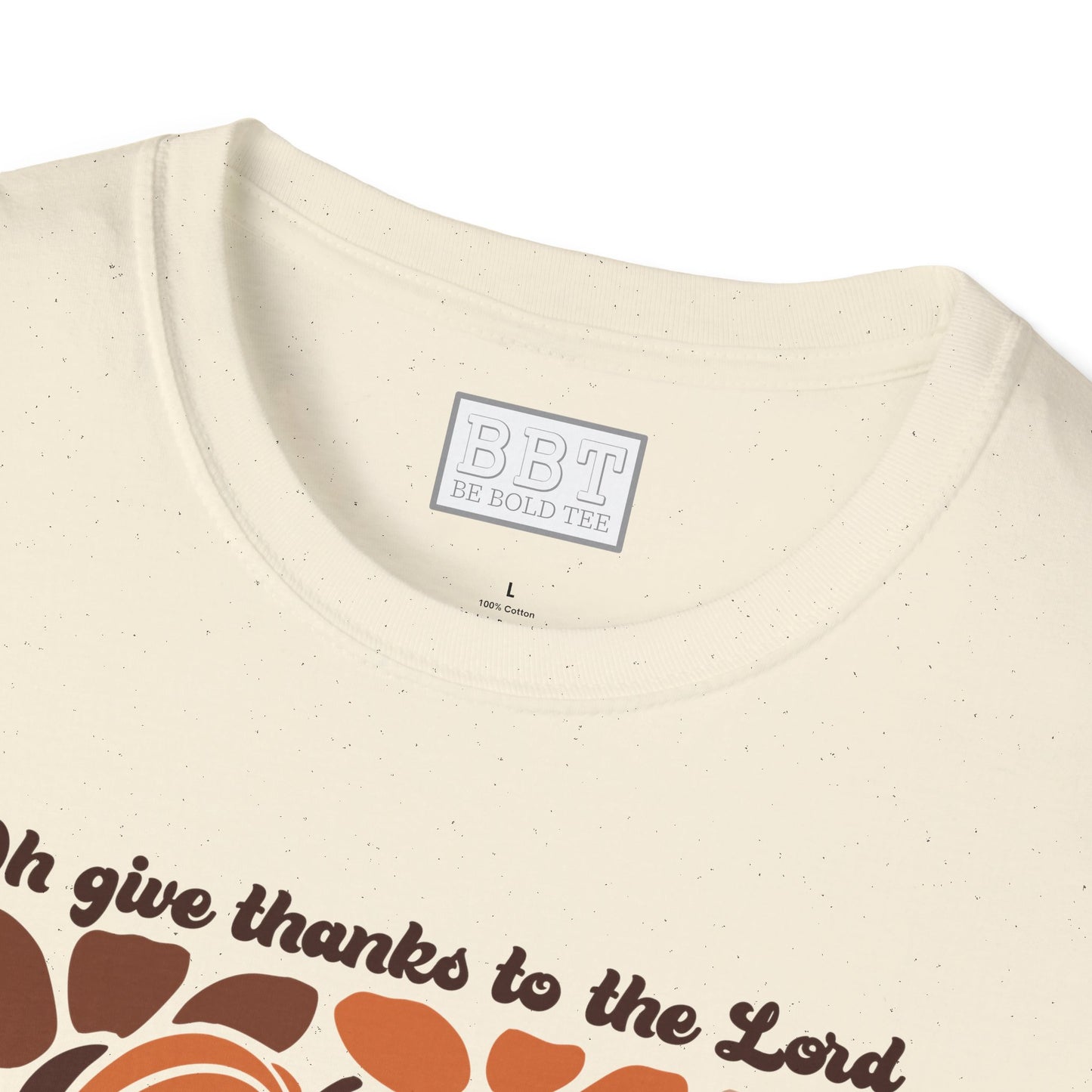GIVE THANKS TO THE LORD FALL T-SHIRT NEW!