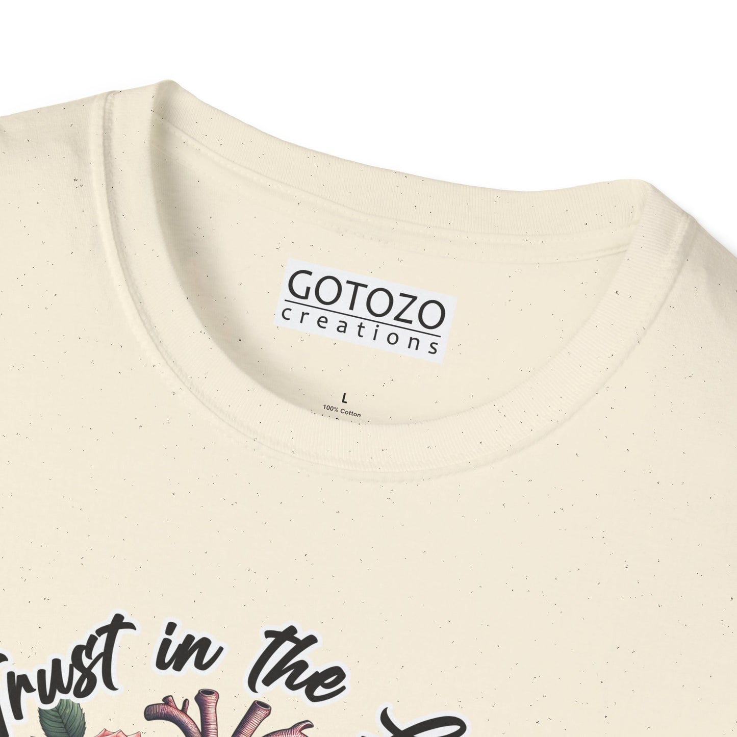 TRUST IN THE LORD WITH ALL YOUR HEART Tee-Shirt NEW!