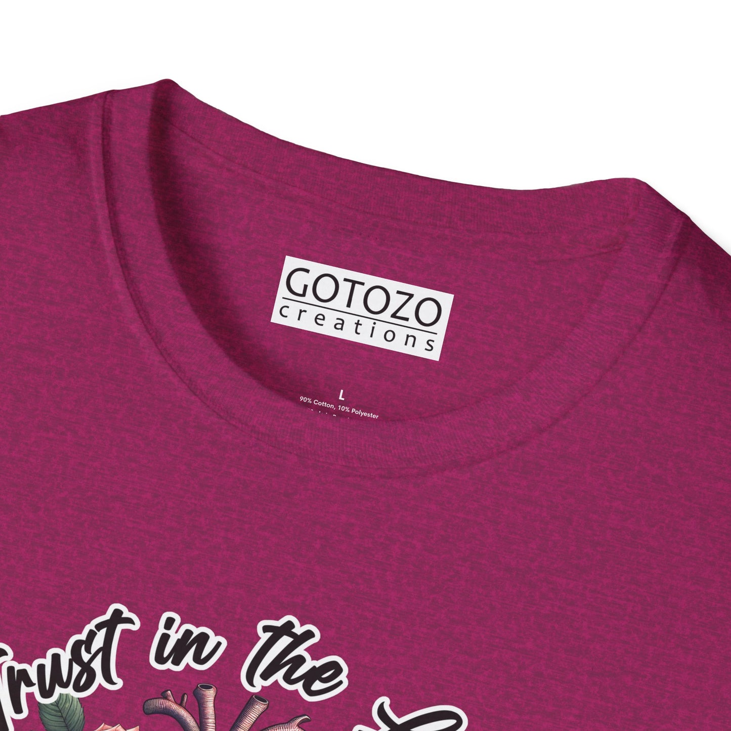 TRUST IN THE LORD WITH ALL YOUR HEART Tee-Shirt NEW!