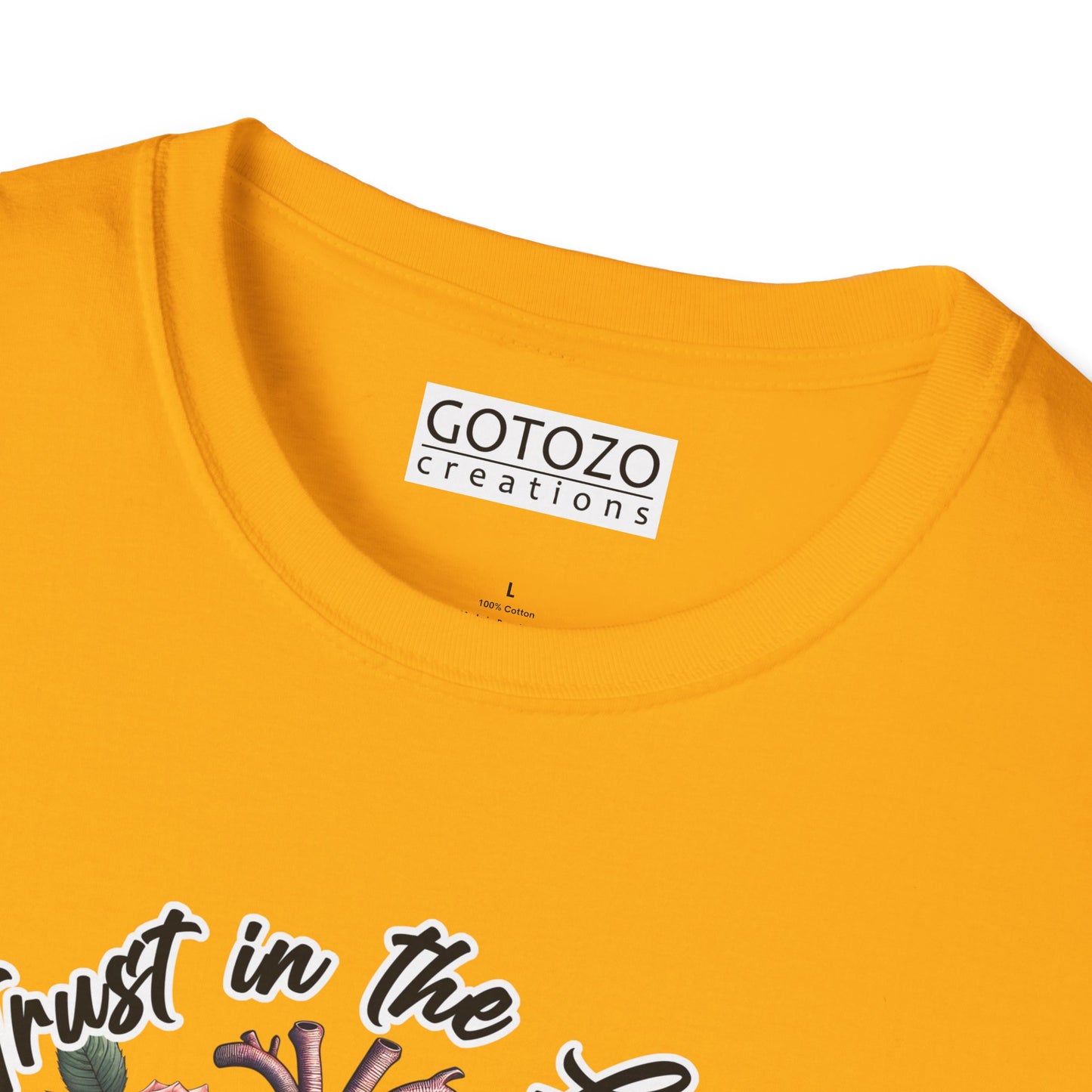 TRUST IN THE LORD WITH ALL YOUR HEART Tee-Shirt NEW!