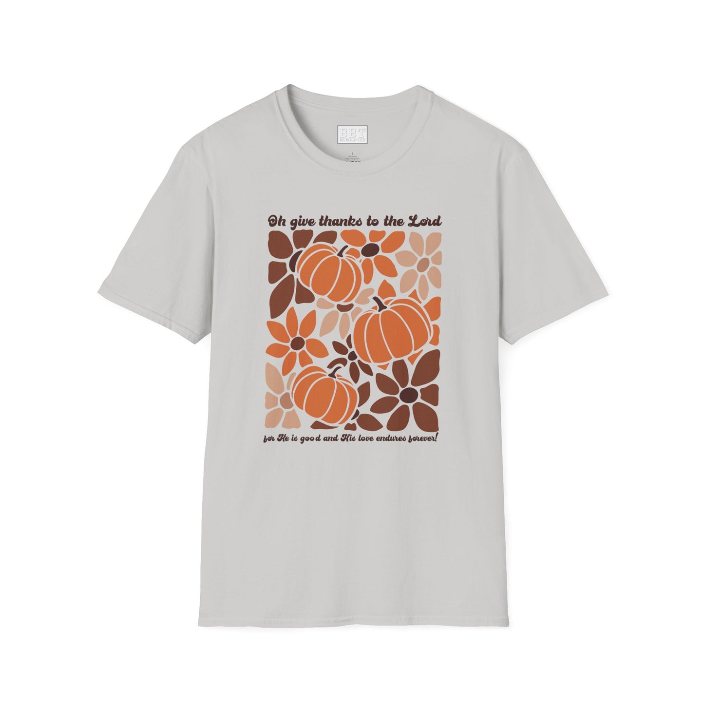 GIVE THANKS TO THE LORD FALL T-SHIRT NEW!
