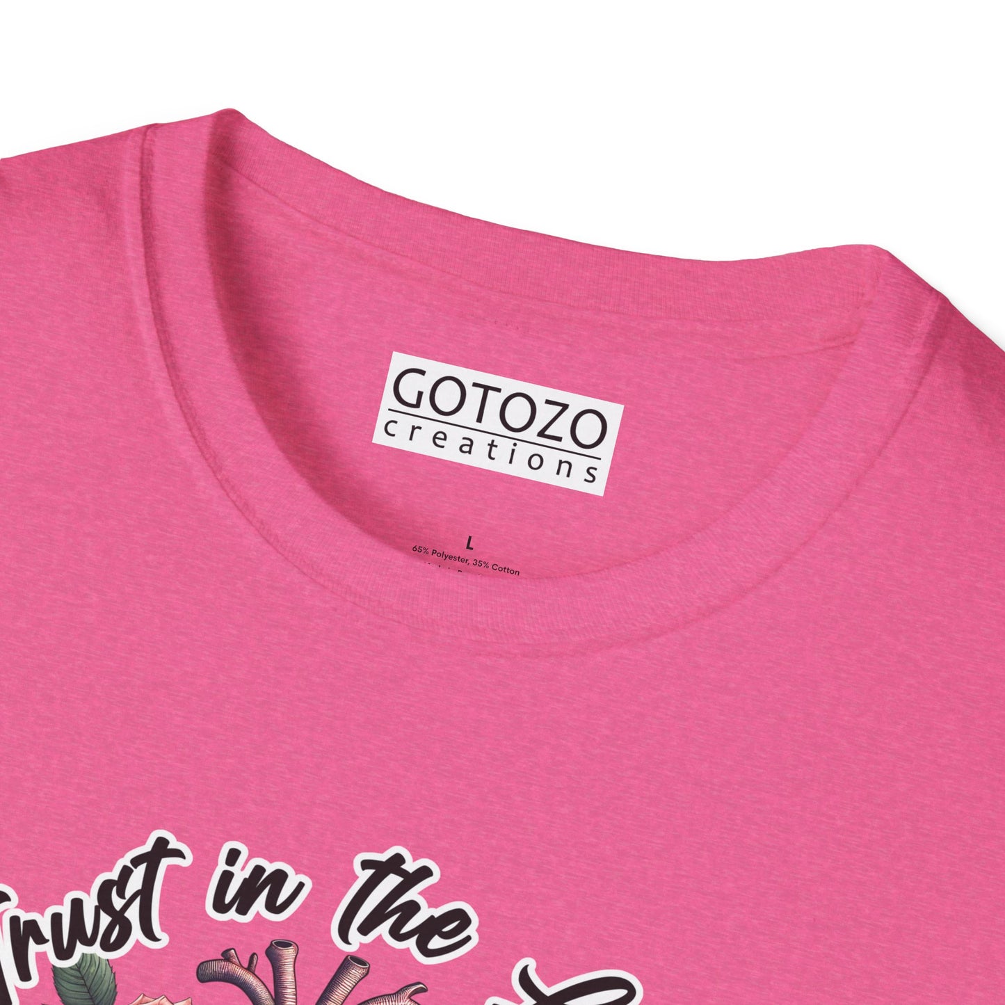 TRUST IN THE LORD WITH ALL YOUR HEART Tee-Shirt NEW!