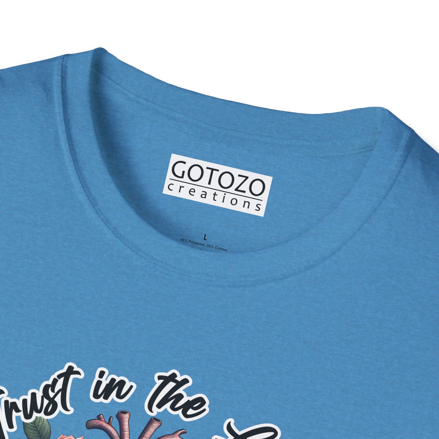 TRUST IN THE LORD WITH ALL YOUR HEART Tee-Shirt NEW!