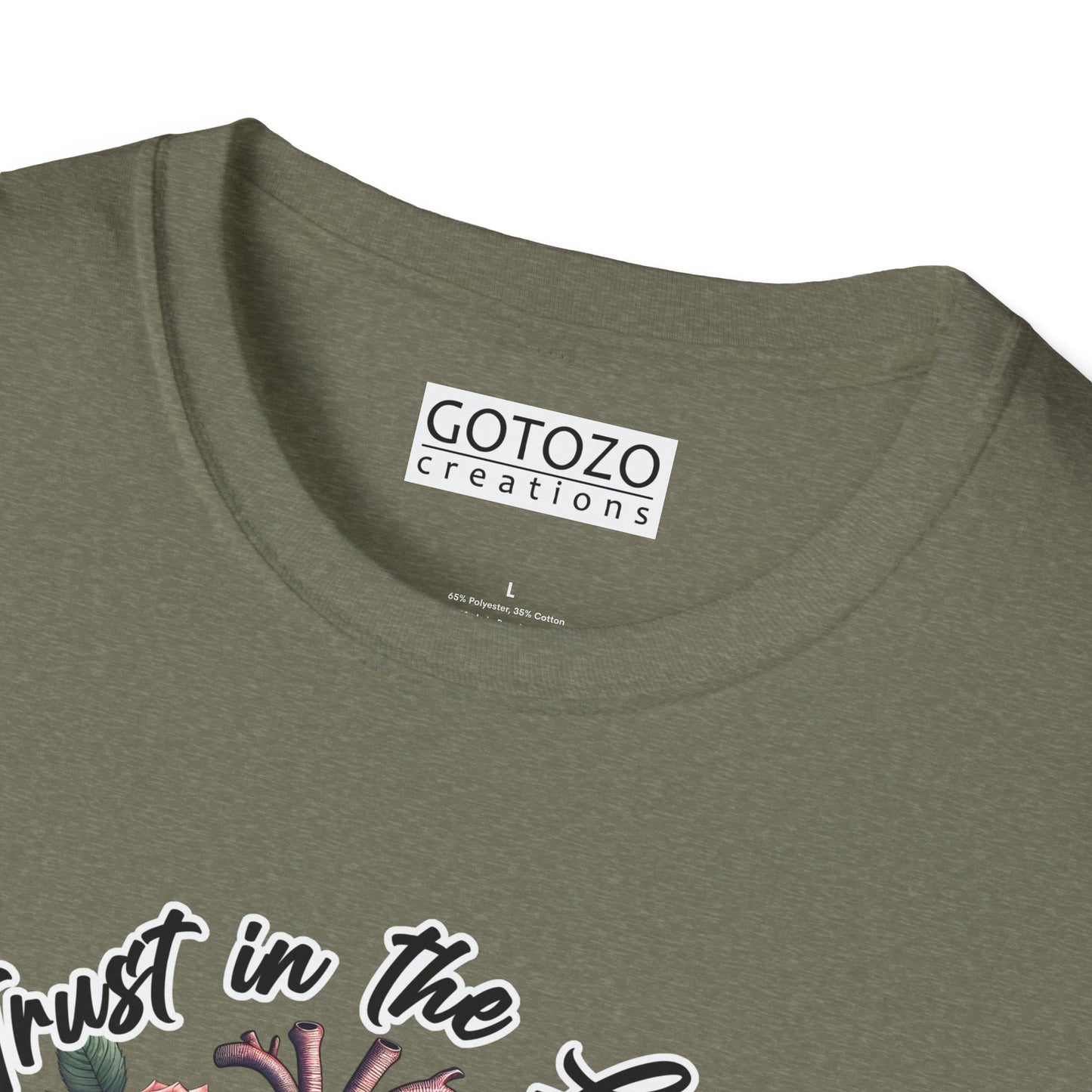 TRUST IN THE LORD WITH ALL YOUR HEART Tee-Shirt NEW!