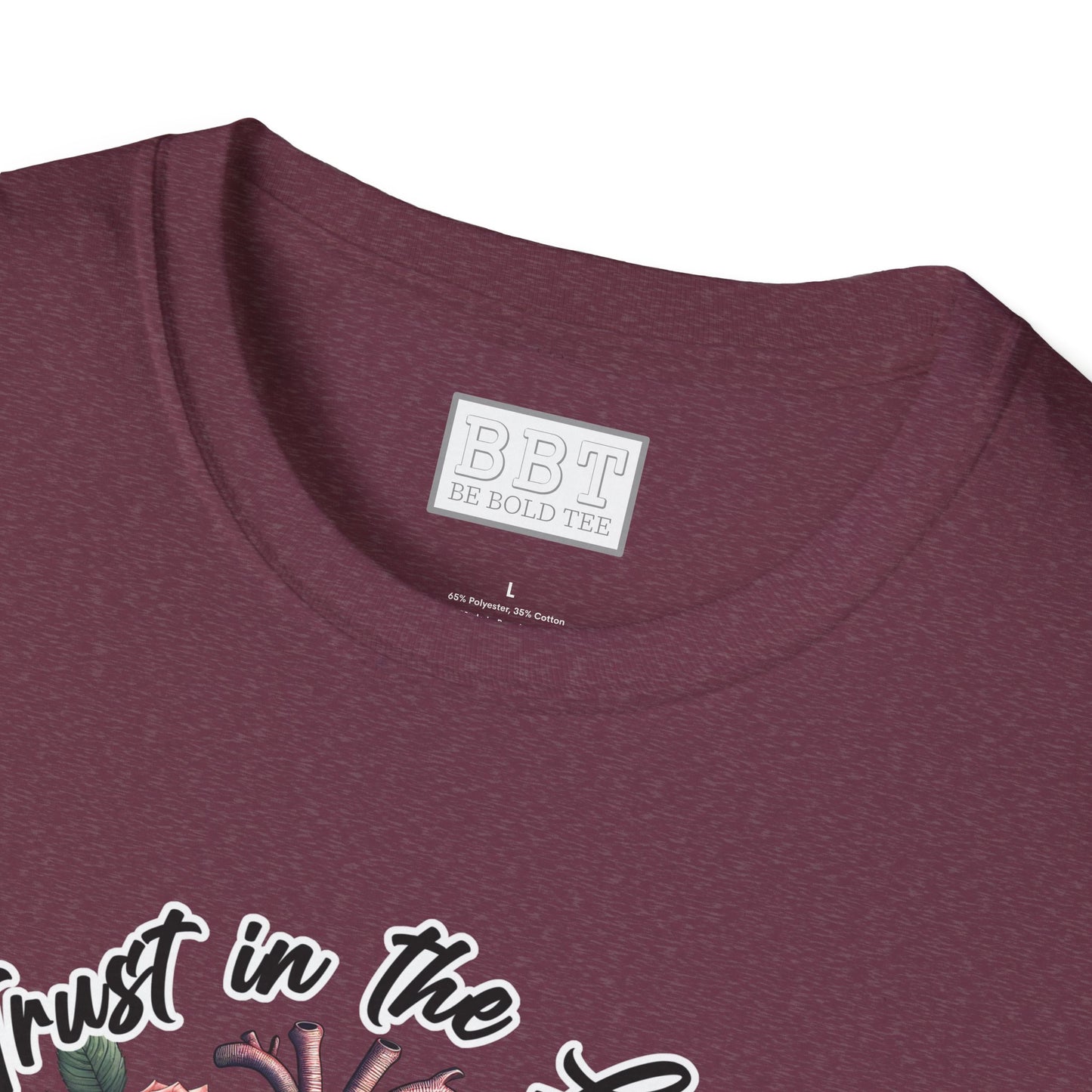 TRUST IN THE LORD WITH ALL YOUR HEART Tee-Shirt NEW!