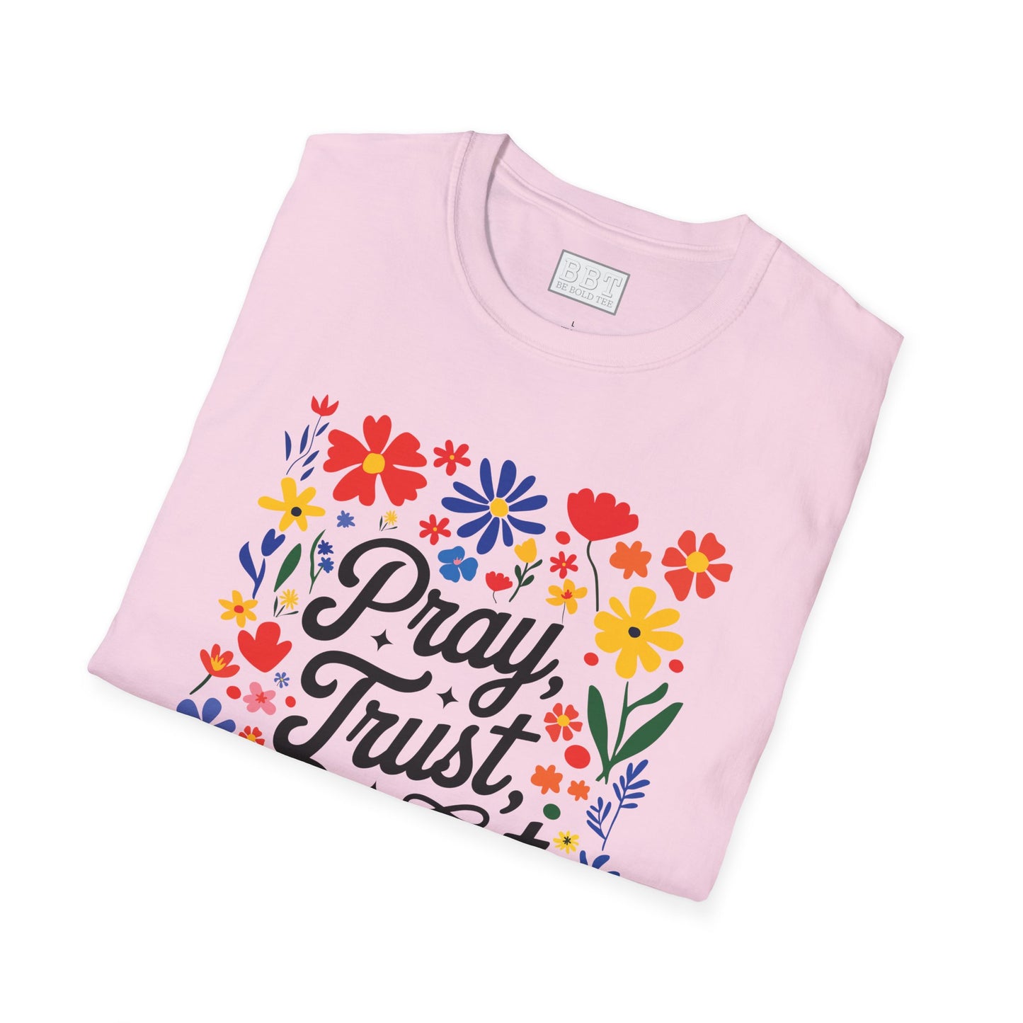 PRAY TRUST REPEAT T-SHIRT NEW!
