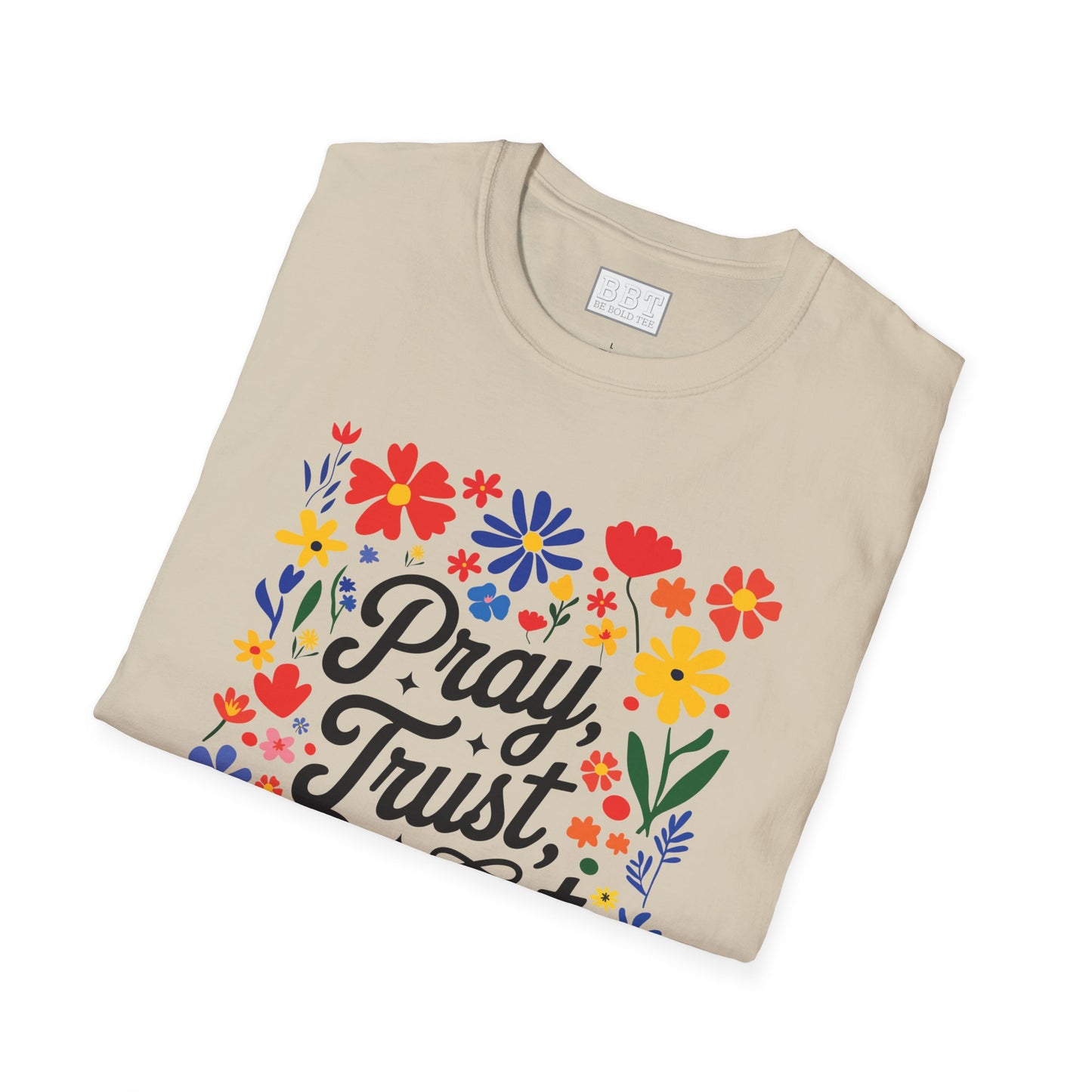 PRAY TRUST REPEAT T-SHIRT NEW!