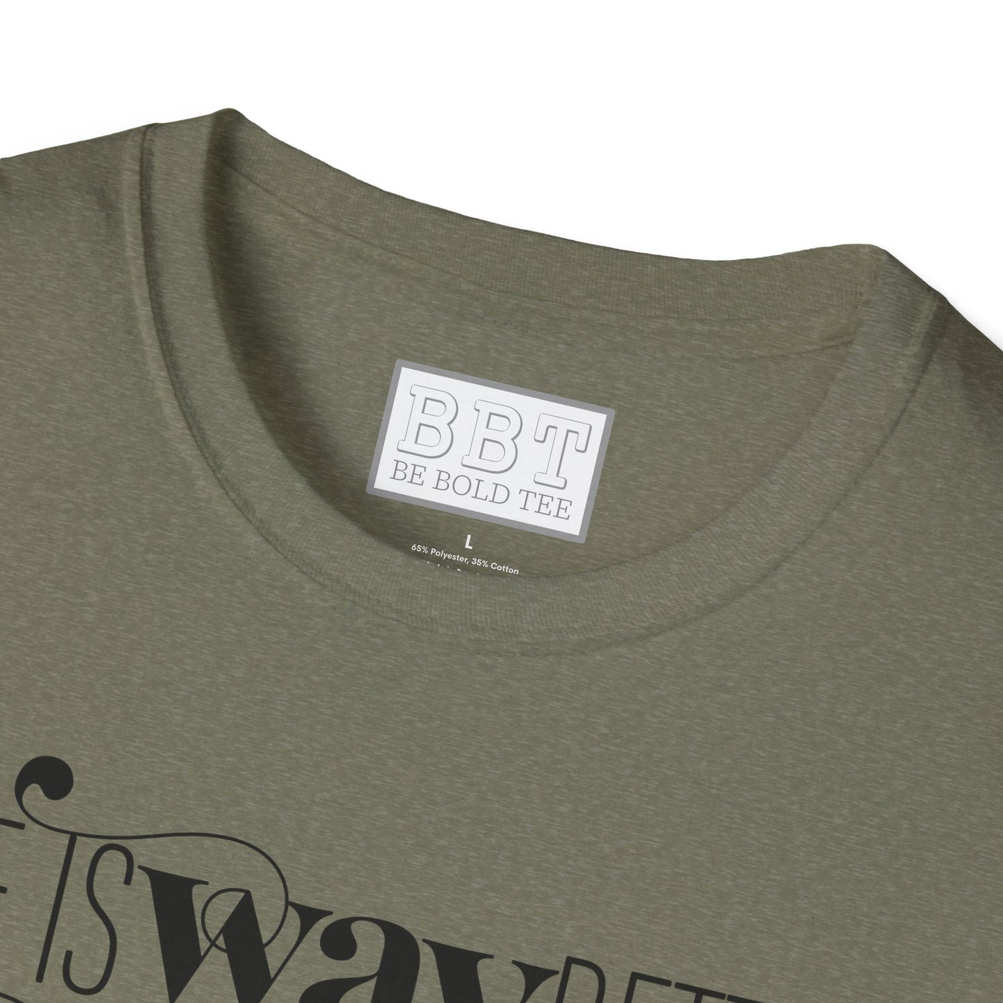 LIFE IS WAY BETTER WITH JESUS Tee-Shirt NEW!