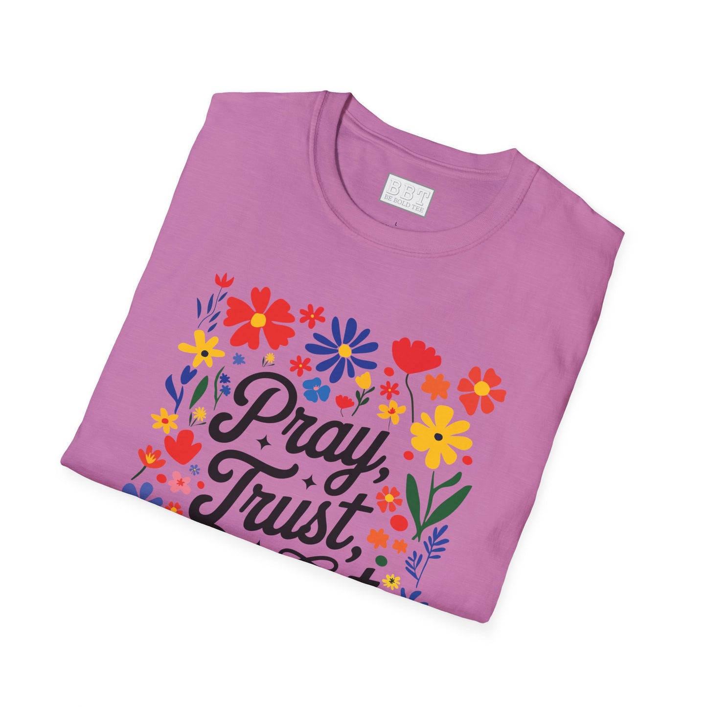 PRAY TRUST REPEAT T-SHIRT NEW!