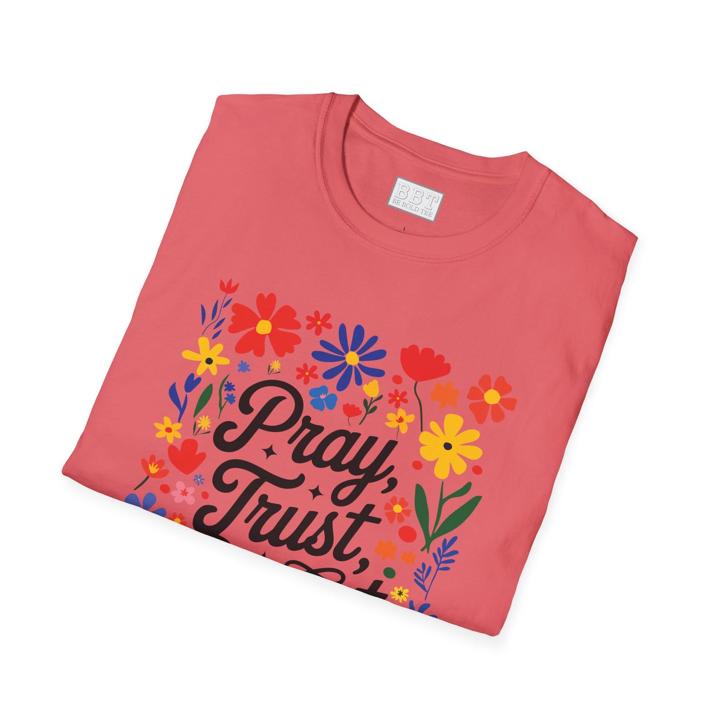 PRAY TRUST REPEAT T-SHIRT NEW!
