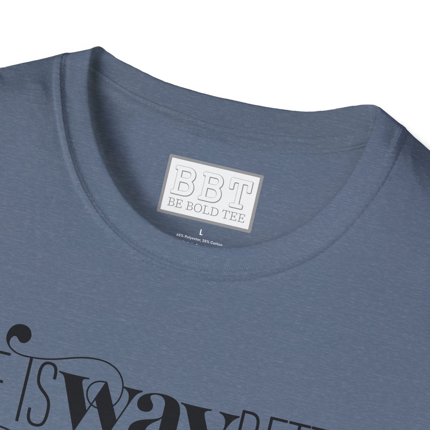 LIFE IS WAY BETTER WITH JESUS Tee-Shirt NEW!