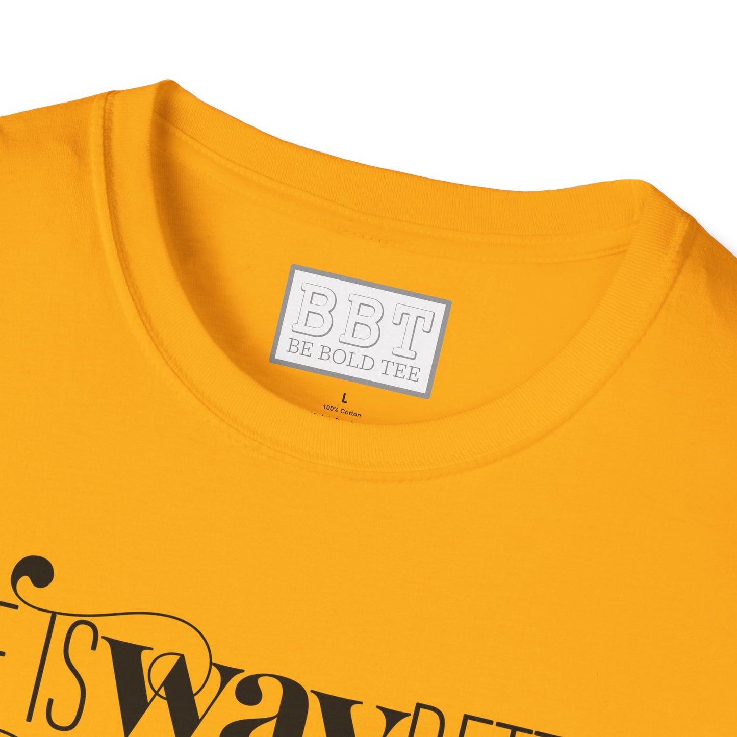 LIFE IS WAY BETTER WITH JESUS Tee-Shirt NEW!