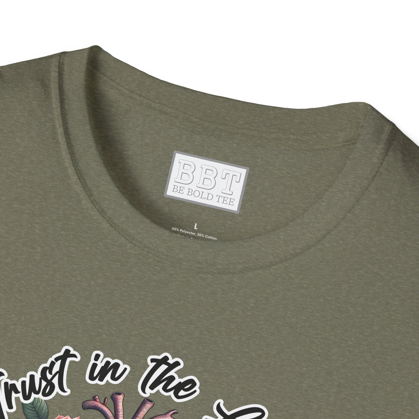 TRUST IN THE LORD WITH ALL YOUR HEART Tee-Shirt NEW!