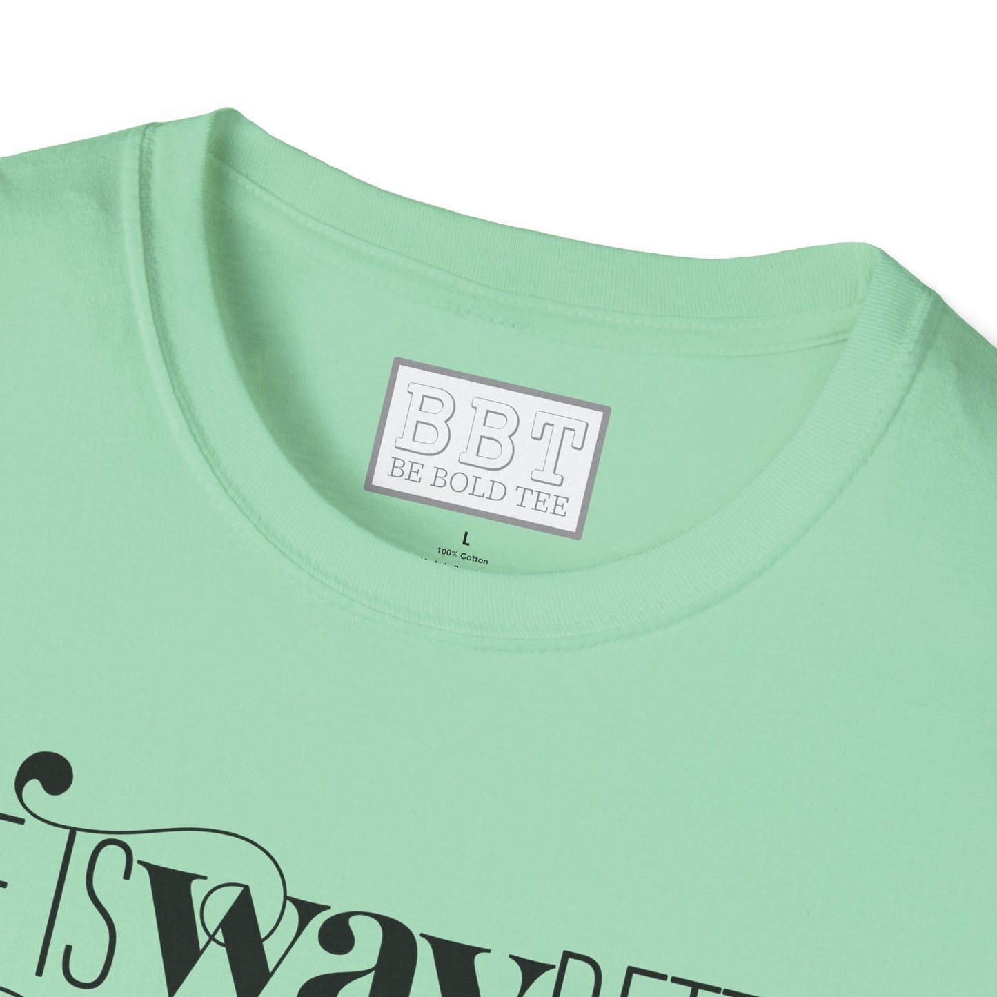 LIFE IS WAY BETTER WITH JESUS Tee-Shirt NEW!