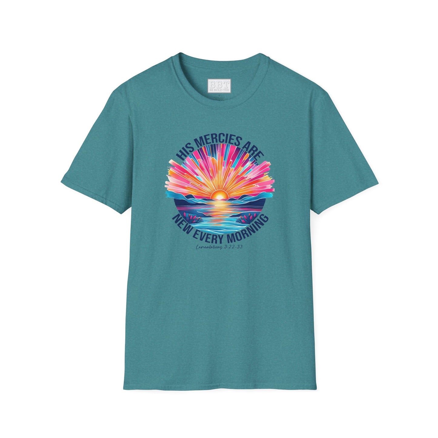 HIS MERCIES ARE NEW EVERY MORNING Tee-Shirt NEW!