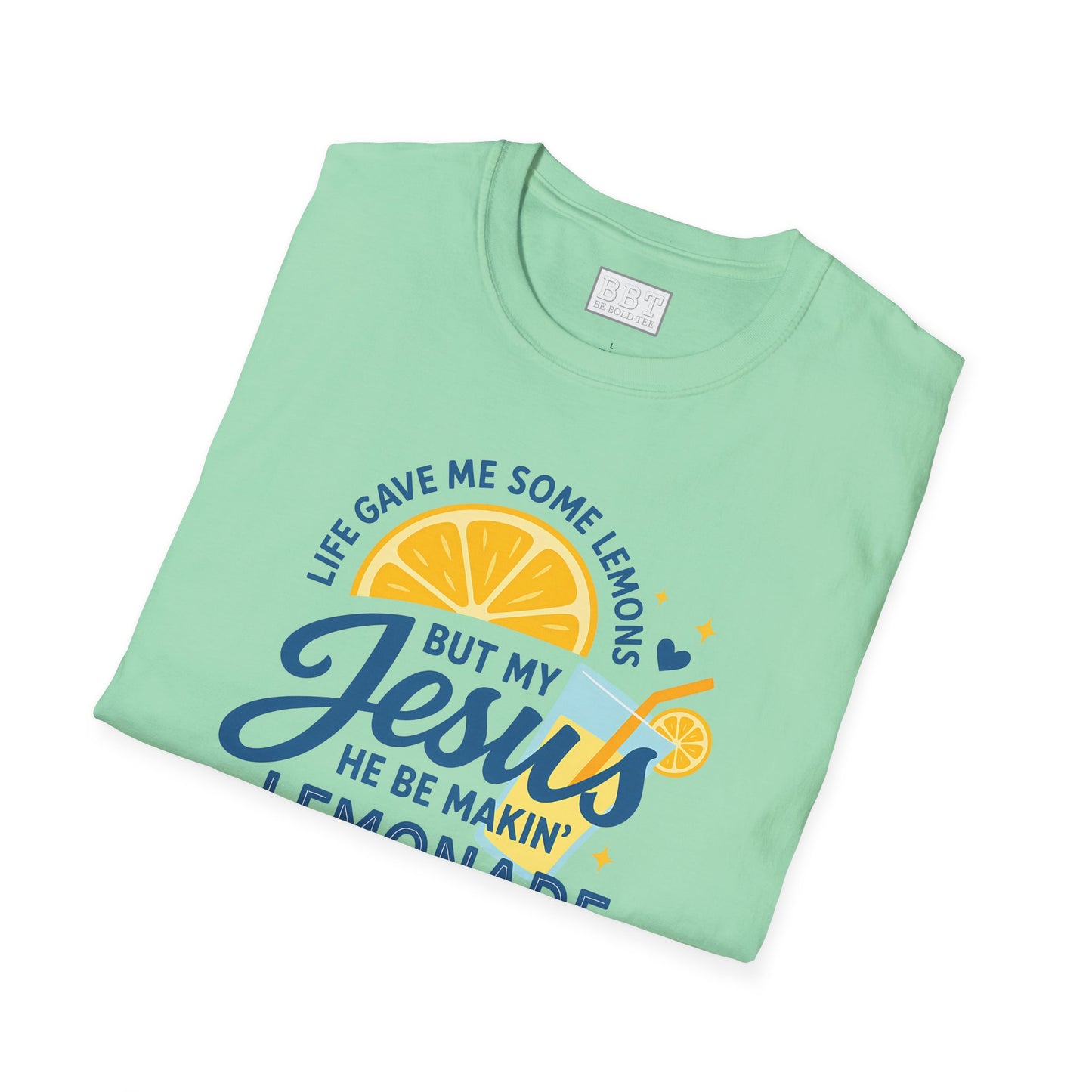JESUS MAKING LEMONADE T-SHIRT! NEW