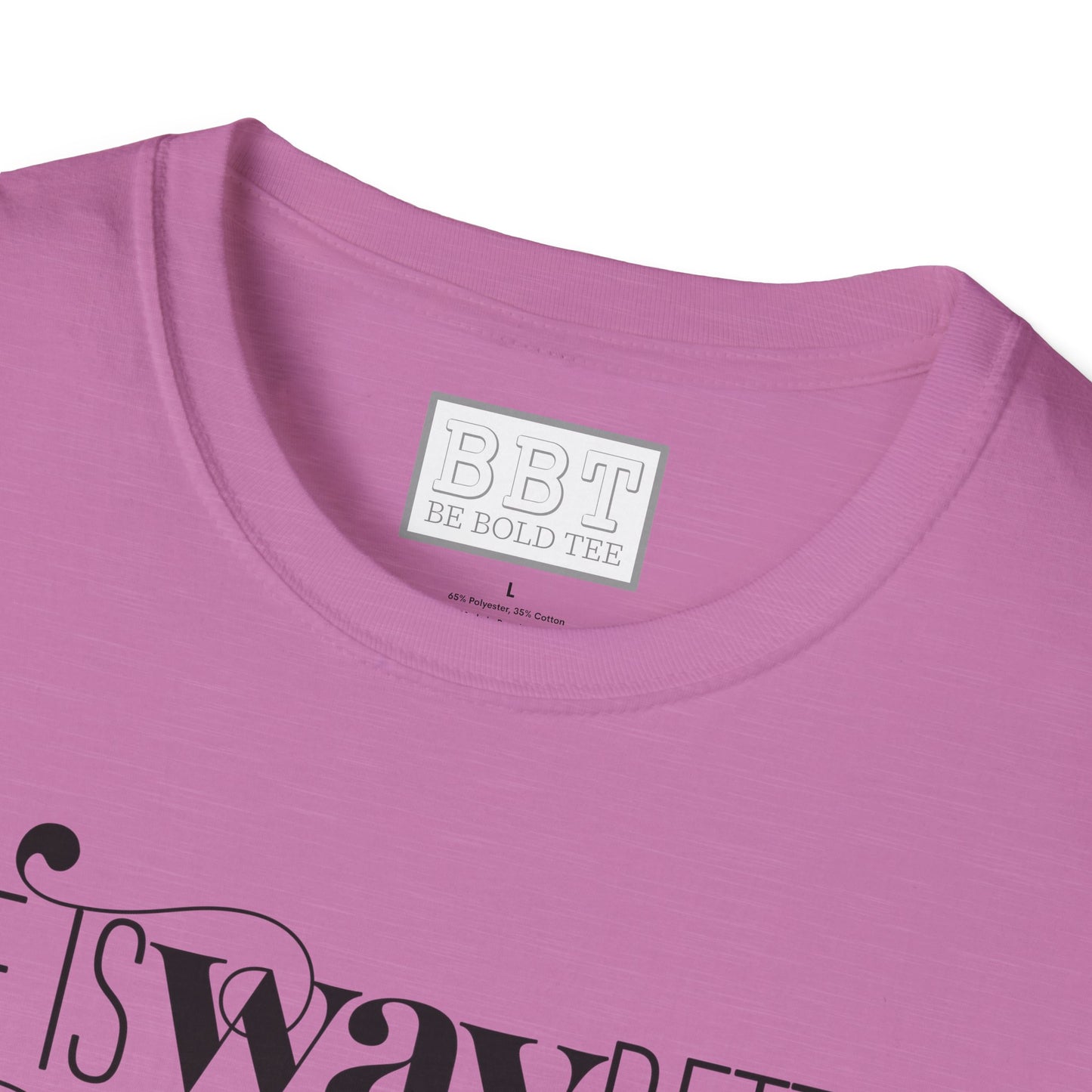 LIFE IS WAY BETTER WITH JESUS Tee-Shirt NEW!
