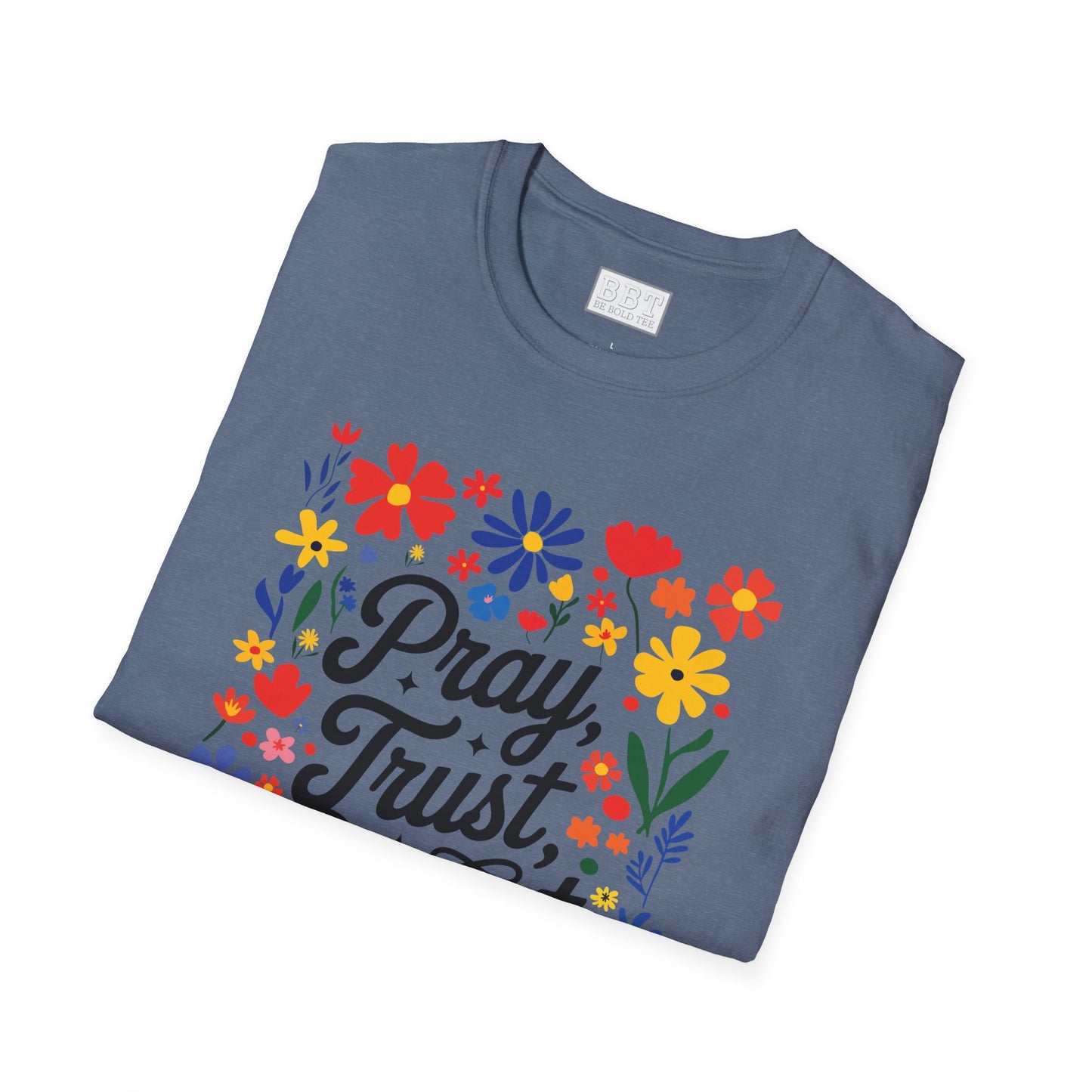 PRAY TRUST REPEAT T-SHIRT NEW!