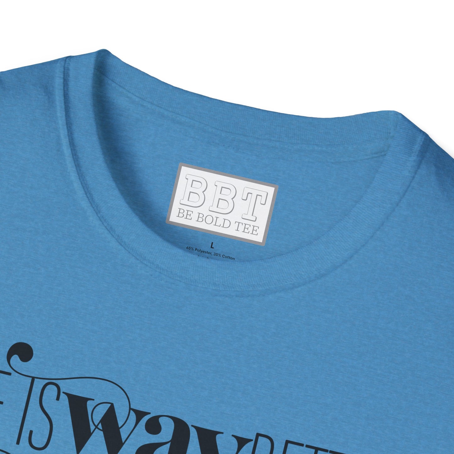 LIFE IS WAY BETTER WITH JESUS Tee-Shirt NEW!
