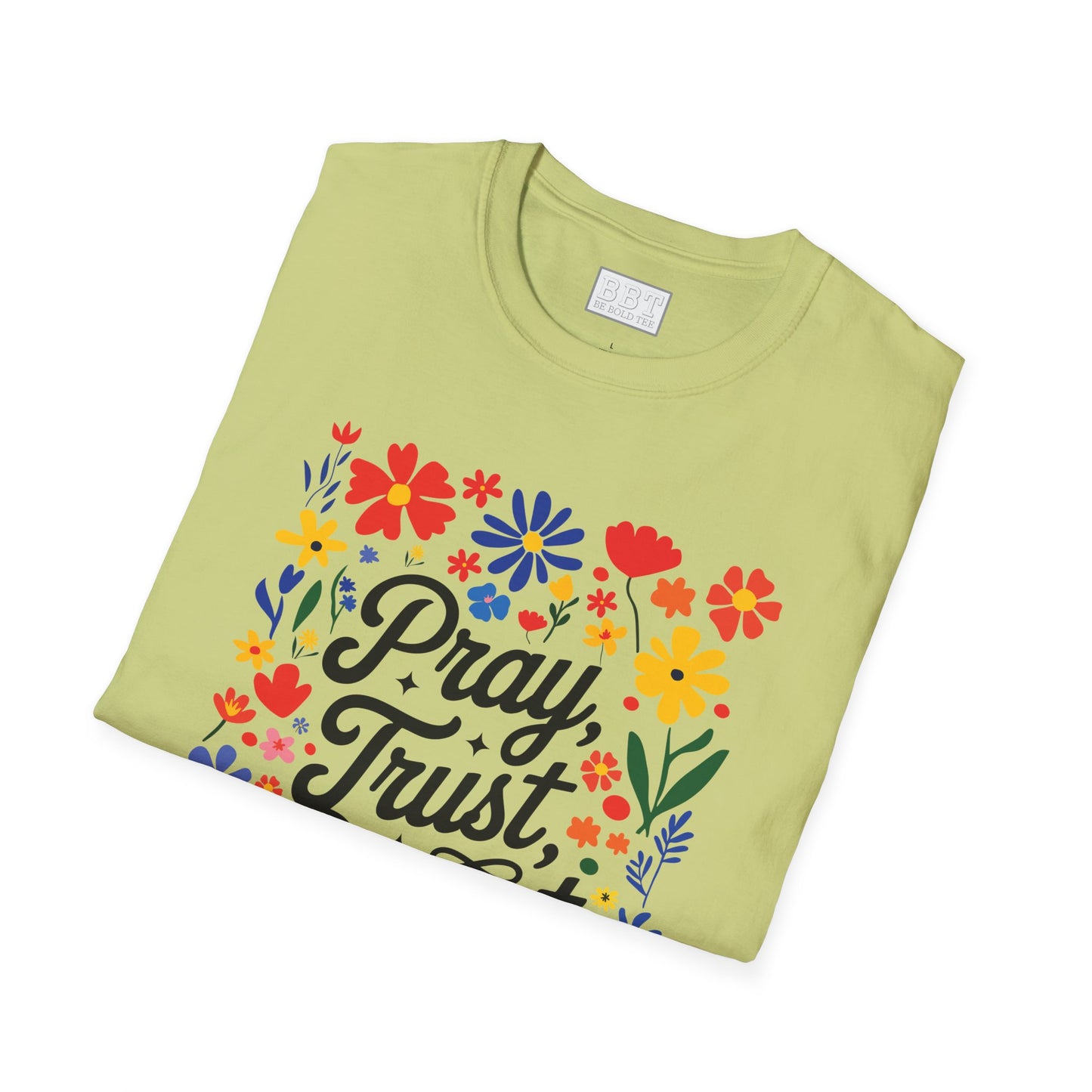 PRAY TRUST REPEAT T-SHIRT NEW!