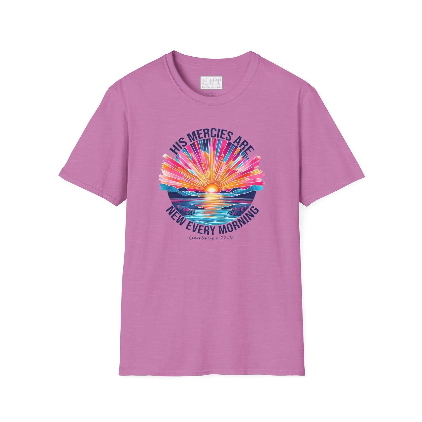 HIS MERCIES ARE NEW EVERY MORNING Tee-Shirt NEW!