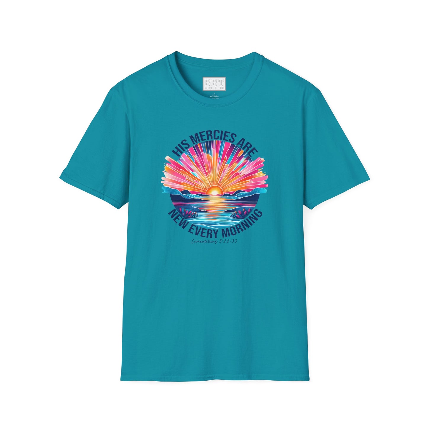 HIS MERCIES ARE NEW EVERY MORNING Tee-Shirt NEW!