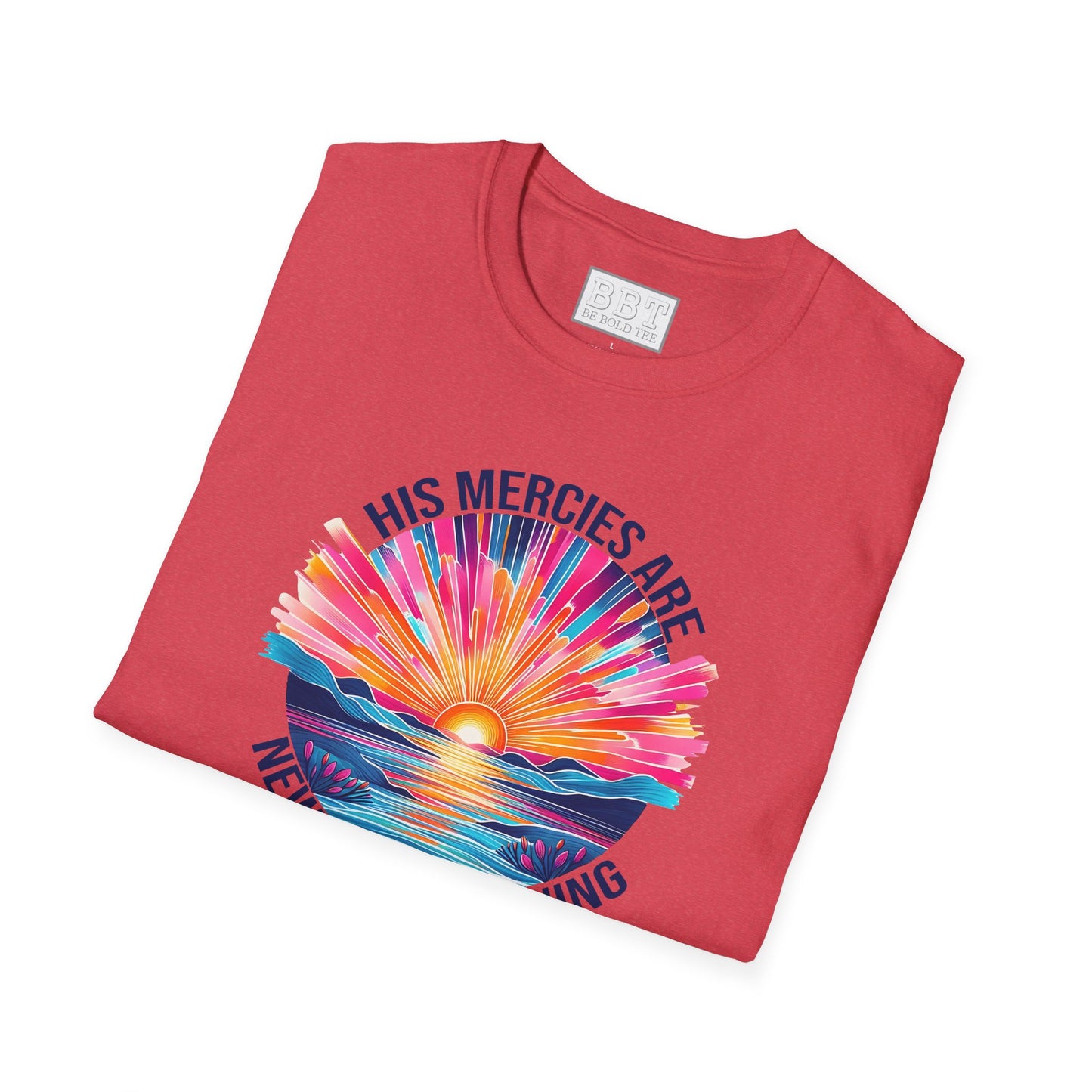 HIS MERCIES ARE NEW EVERY MORNING Tee-Shirt NEW!