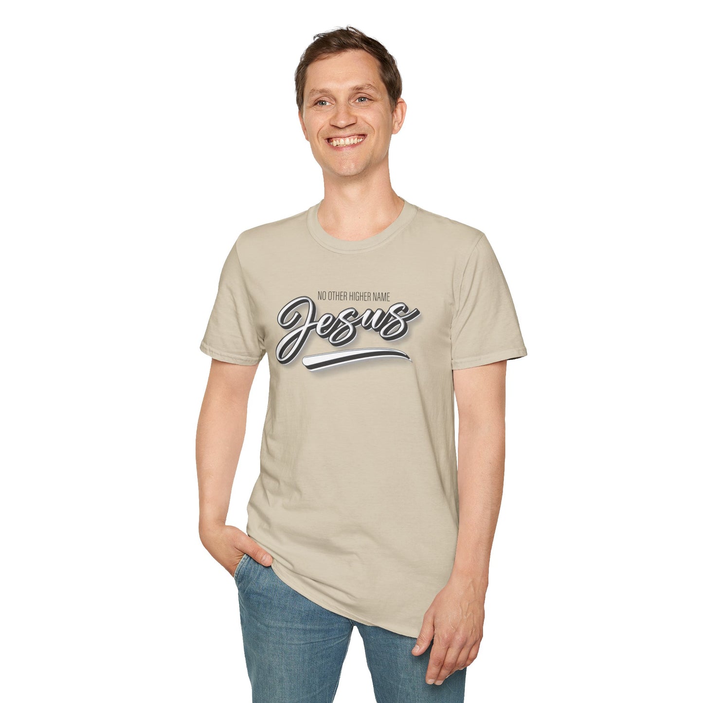 JESUS : NO OTHER HIGHER NAME Tee-Shirt for NEW!