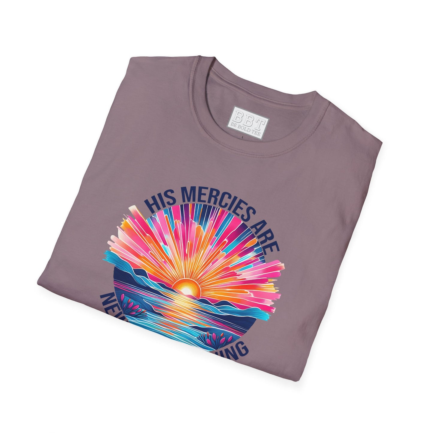 HIS MERCIES ARE NEW EVERY MORNING Tee-Shirt NEW!