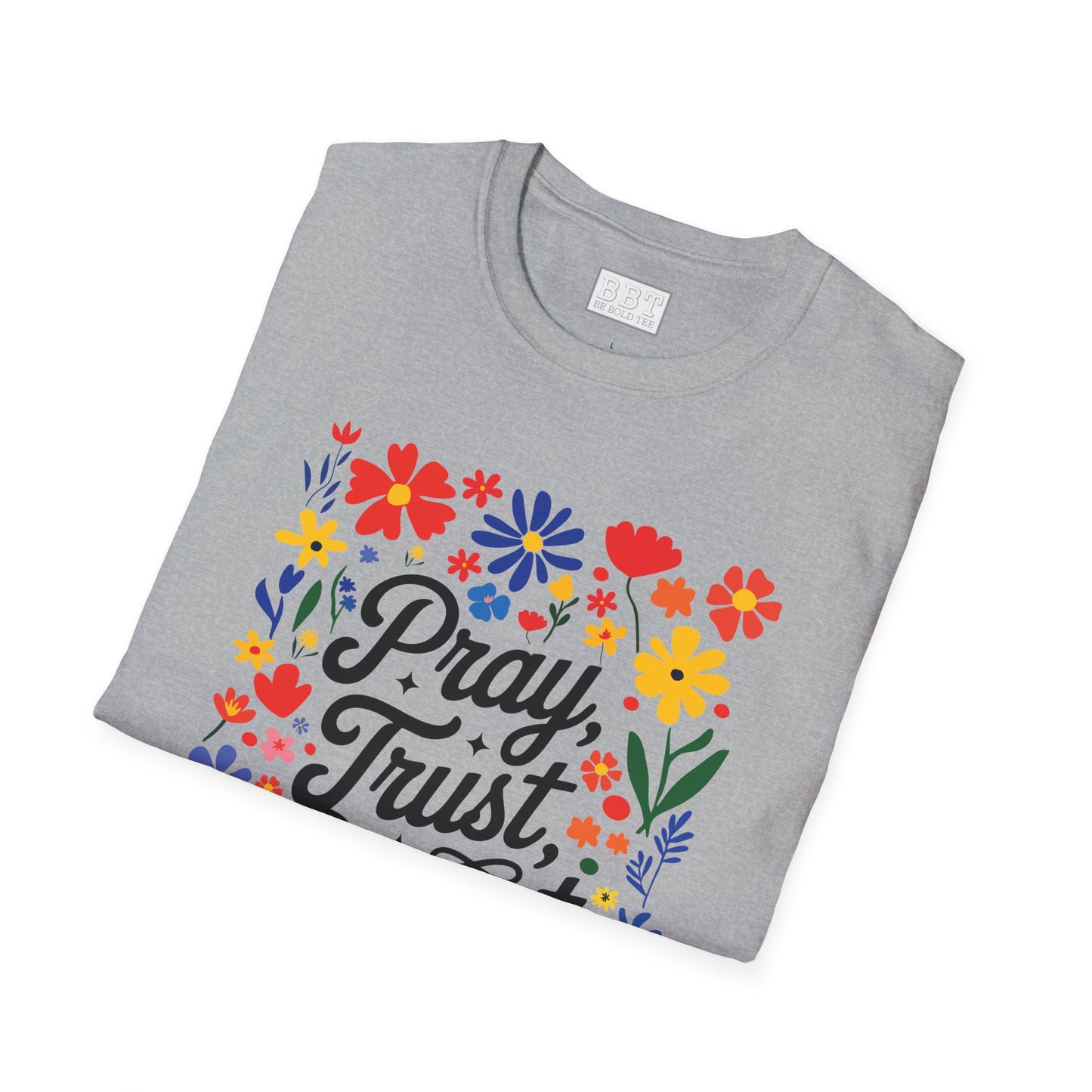 PRAY TRUST REPEAT T-SHIRT NEW!