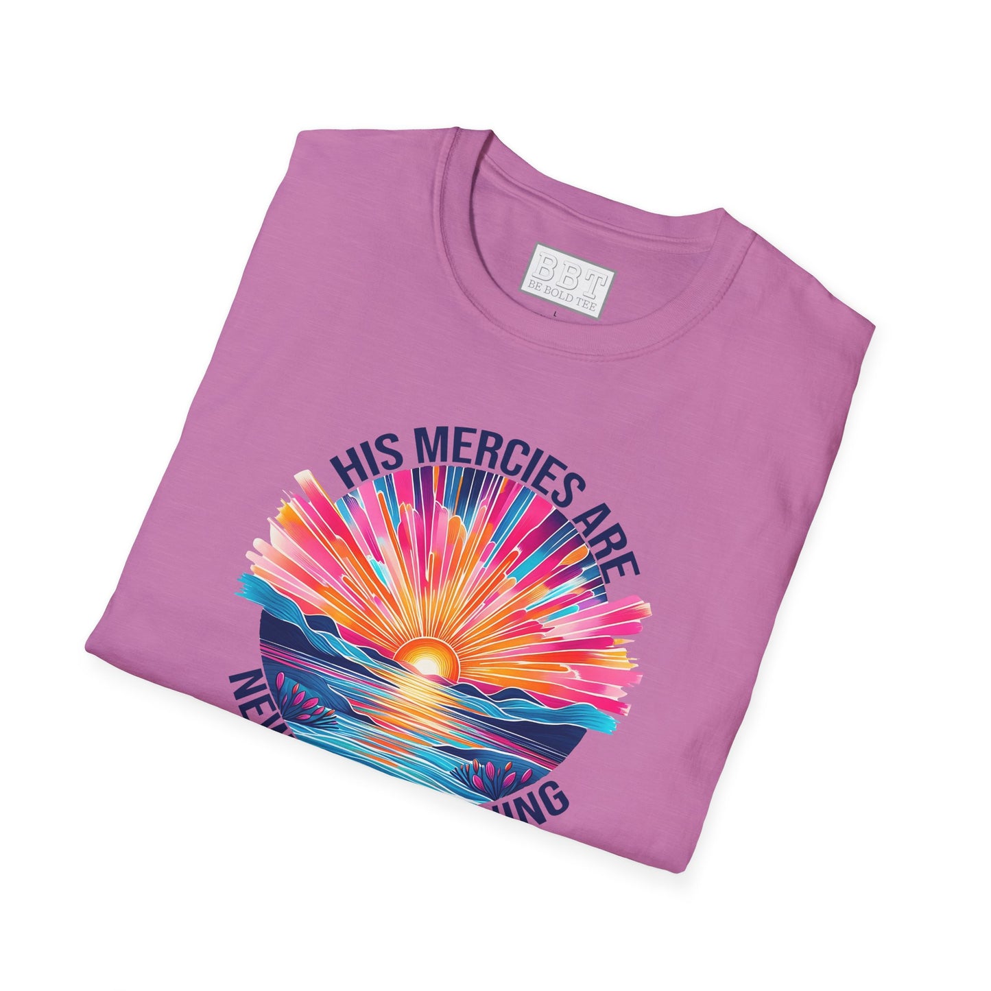 HIS MERCIES ARE NEW EVERY MORNING Tee-Shirt NEW!