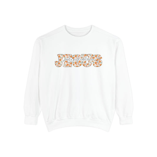 Just A Girl Who Loves Jesus Sweatshirt